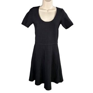 WHBM Bandage Dress XS Knit Fit Flare Stretch Timeless Office LBD Party Holiday